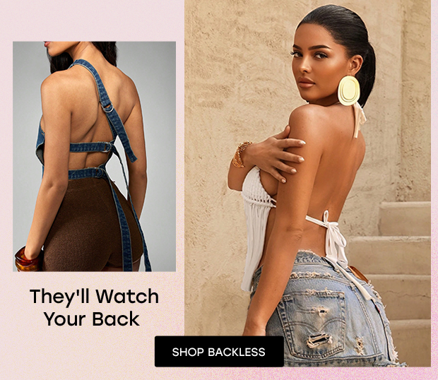 SHOP BACKLESS