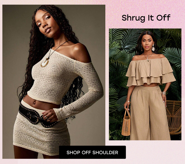 SHOP OFF SHOULDER