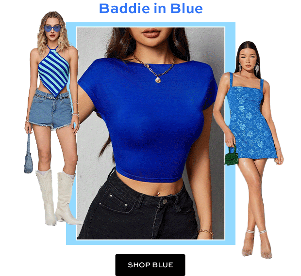SHOP BLUE