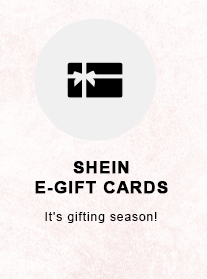 SHEIN E-GIFT CARDS it's gifting season! 