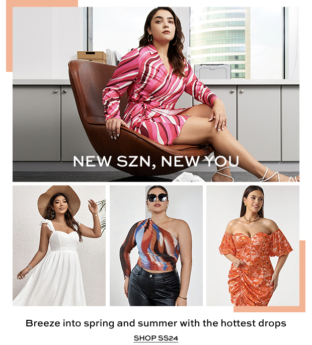 SHEIN CURVE - It already feels like spring has arrived in