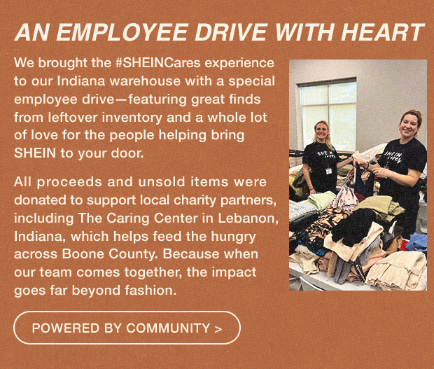POWERED BY COMMUNITY
