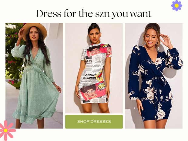 SHOP DRESSES