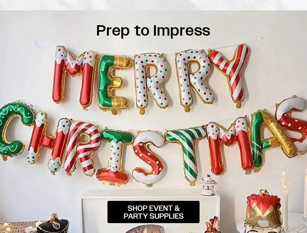 SHOP EVENT & PARTY SUPPLIES