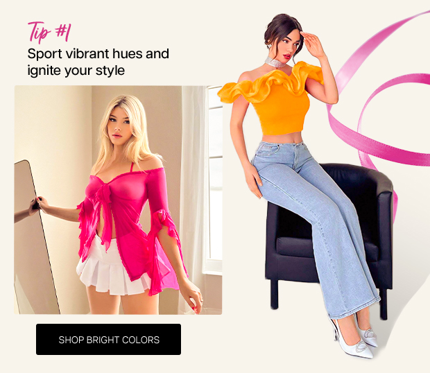 SHOP BRIGHT COLORS