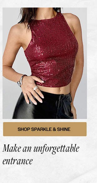 SHOP SPARKLE & SHINE