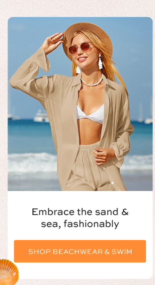 SHOP BEACHWEAR & SWIM