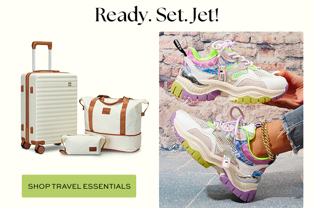 SHOP TRAVEL ESSENTIALS