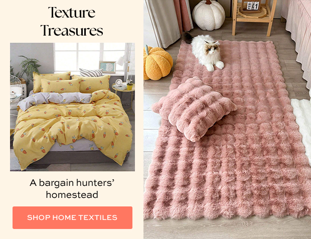SHOP HOME TEXTILES