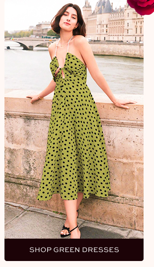 SHOP GREEN DRESSES