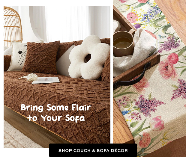 SHOP COUCH & SOFA DÉCOR