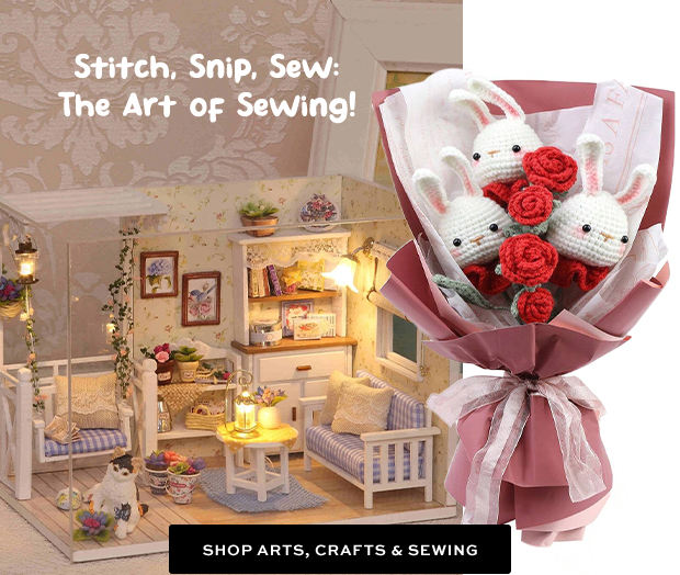 SHOP ARTS, CRAFTS & SEWING