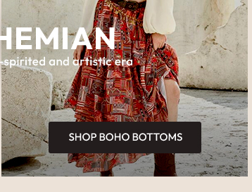 SHOP BOHO BOTTOMS