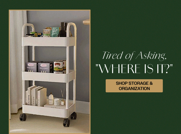 SHOP STORAGE & ORGANIZATION