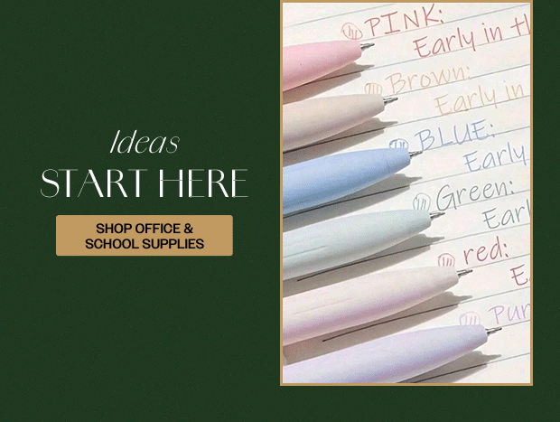 SHOP OFFICE & SCHOOL SUPPLIES
