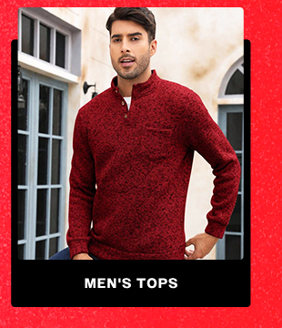SHOP MEN'S TOPS
