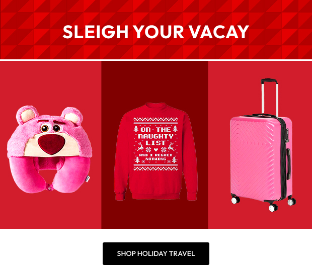 SHOP HOLIDAY TRAVEL