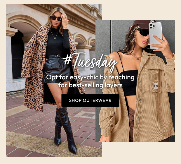 SHOP OUTERWEAR