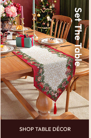SHOP TABLE DÉCOR