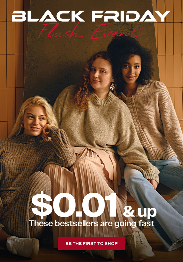BE THE FIRST TO SHOP