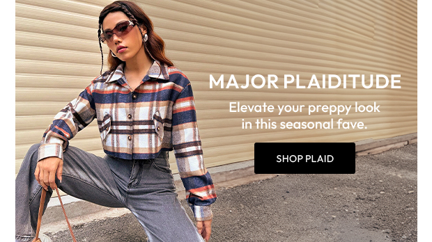 SHOP PLAID