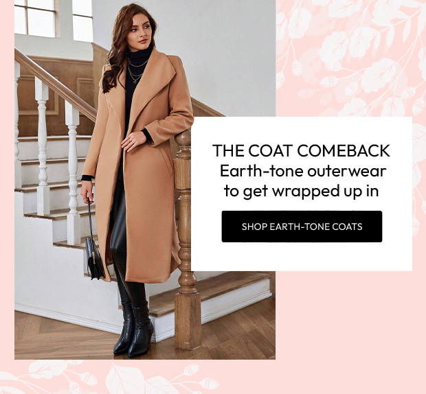 SHOP EARTH-TONE COATS