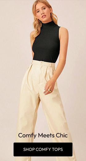 SHOP COMFY TOPS