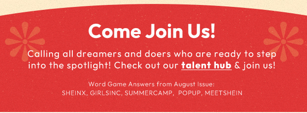 Come Join Us!