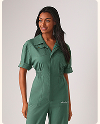 SHEIN X OBVIOUSLY VINTAGE Letter Graphic Flap Pocket Roll Up Sleeve Shirt Jumpsuit