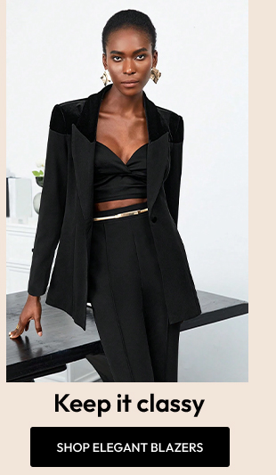 SHOP ELEGANT BLAZERS