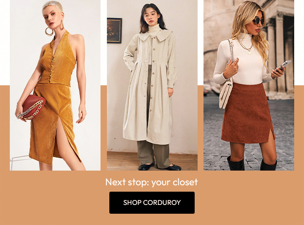SHOP CORDUROY