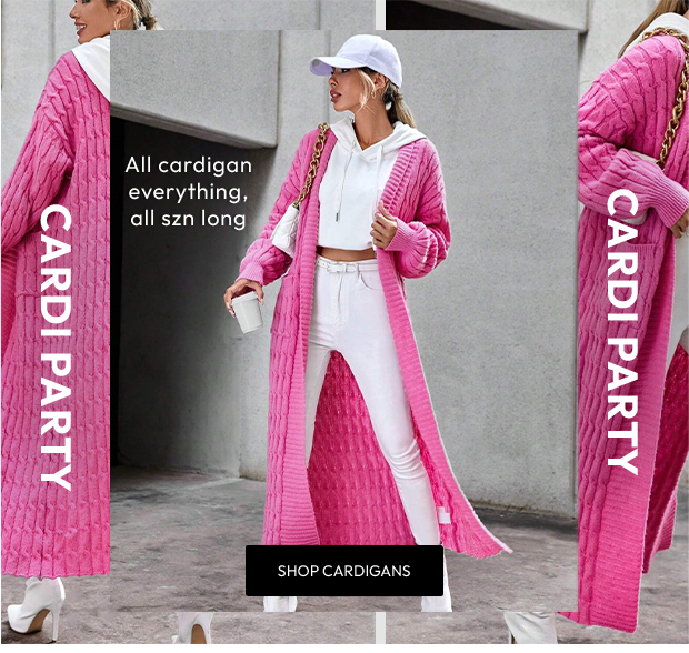 SHOP CARDIGANS