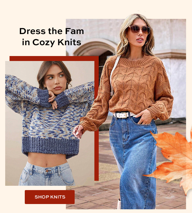 SHOP KNITS