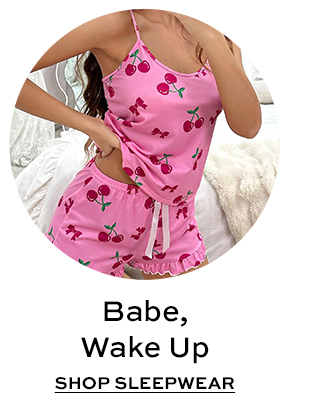 SHOP SLEEPWEAR