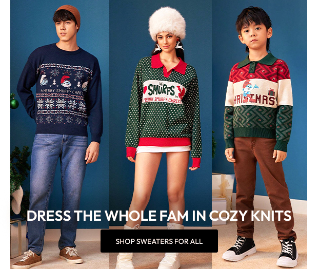 SHOP SWEATERS FOR ALL
