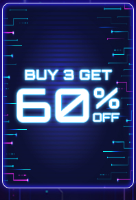 BUY 3, GET 60% OFF