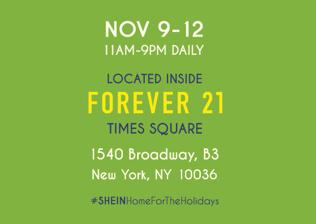 SHEIN Home for the Holidays