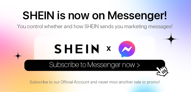 SHEIN is now on Messenger!