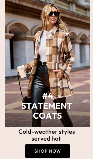 STATEMENT COATS
