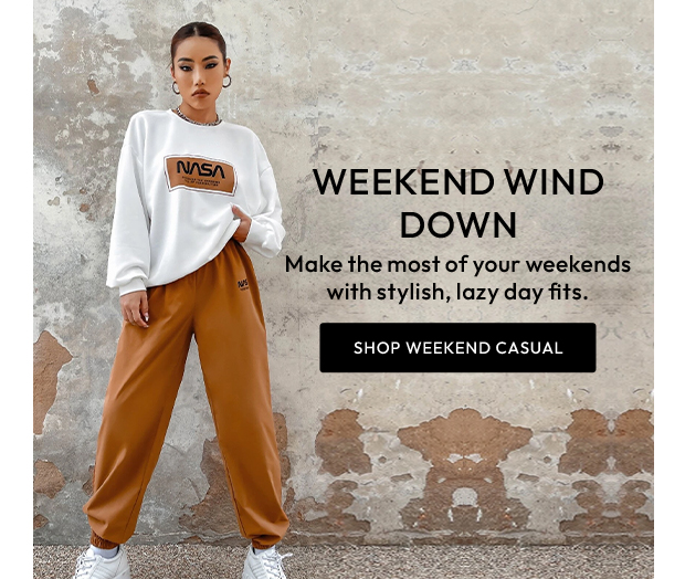 SHOP WEEKEND CASUAL