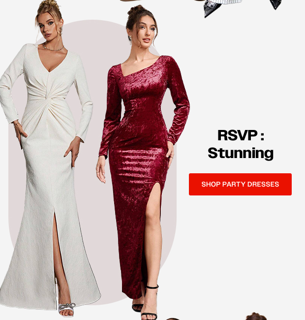 SHOP PARTY DRESSES