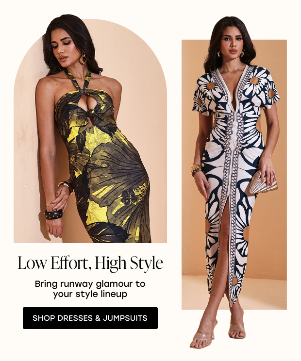 SHOP DRESSES & JUMPSUITS